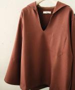 wooly kersey  セーラーカラースモック