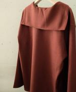 wooly kersey  セーラーカラースモック