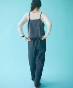 twill mini check　ビスチェ