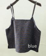 twill mini check　ビスチェ