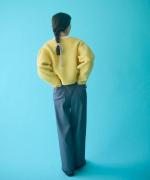 cloudy wool ボリュームスリーブ　ブルゾン