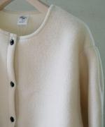 cloudy wool ボリュームスリーブ　ブルゾン