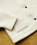 cloudy wool ボリュームスリーブ　ブルゾン