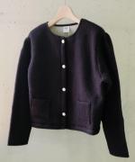 cloudy wool ボリュームスリーブ　ブルゾン