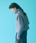 cloudy wool ボリュームスリーブ　ブルゾン