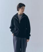organic&russel　ジップアッププルオーバー