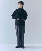 organic&russel　ジップアッププルオーバー