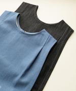 light strech denim　2wayボックスベスト