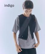 light strech denim　2wayボックスベスト