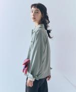 recycle polyester broad / ライトカバーオール　