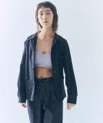 recycle polyester broad / ライトカバーオール　