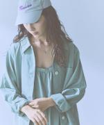 recycle polyester broad / ライトカバーオール　