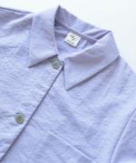 recycle polyester broad / ライトカバーオール　