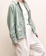 recycle polyester broad / ライトカバーオール　