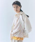 recycle polyester broad / シャツパーカー