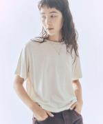 washable silk (天竺）　ベーシックT