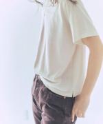 washable silk (天竺）　ベーシックT