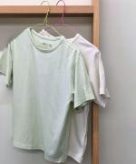 washable silk (天竺）　ベーシックT