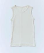 washable silk (フライス）タンクトップ