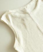 washable silk (フライス）タンクトップ