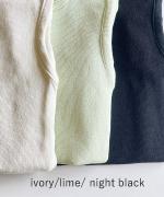 washable silk (フライス）タンクトップ