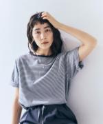 40/2 jersey narrow border　リラックスフィットT