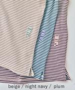 40/2 jersey narrow border　リラックスフィットT