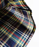 madras check  スリーブレスプルオーバー