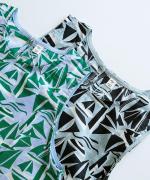 summer sea print 　スリーブレスプルオーバー