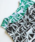 summer sea print 　スリーブレスプルオーバー