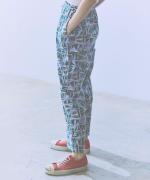 summer sea print 　ロープパンツ