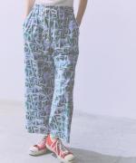 summer sea print 　ロープパンツ