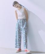 summer sea print 　ロープパンツ