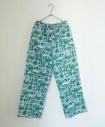 summer sea print 　ロープパンツ