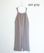 recycle polyester broad / リラックスサロペット