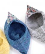 色の輪郭　カバーソックス