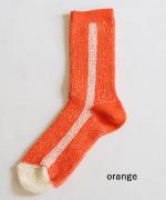 色の輪郭(配色) ショートソックス