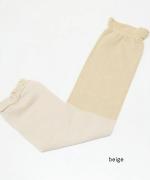 レッグ&アームウォーマー　綿麻/シルク