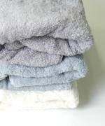 水布人舎/やさしい肌着の糸でつくったタオル/バスタオル