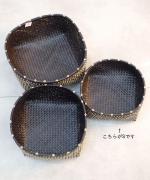 Kottan　Basket（S)/ブラックナチュラル