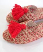 AbacaSandal/タッセルサンダル