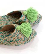 AbacaSandal/タッセルサンダル