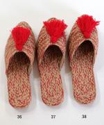 AbacaSandal/タッセルサンダル