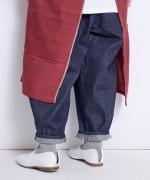 カディエプロン　ヘリンボーンレッド