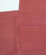 カディエプロン　ヘリンボーンレッド