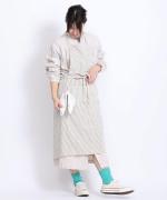 Suno&Morrison/オーガニックコットンカディエプロン