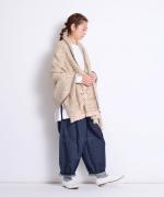 ガラ紡ブランケットストール/ツイル