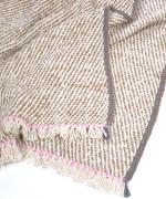 ガラ紡ブランケットストール/ツイル