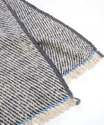 ガラ紡ブランケットストール/ツイル