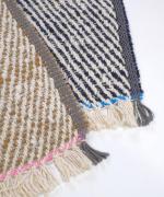 ガラ紡ブランケットストール/ツイル